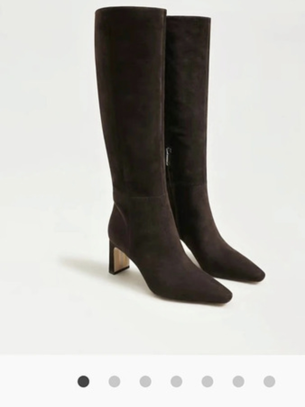 Sam Edelman Sylvia Wide Calf Knee High Boot Wide Calf Knee-High Heeled Boots in